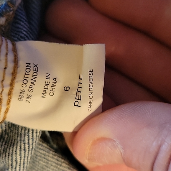 New York & Company Low Rise Skinny Flare Leg Jeans, Size 6 Petite - Picture 7 of 8